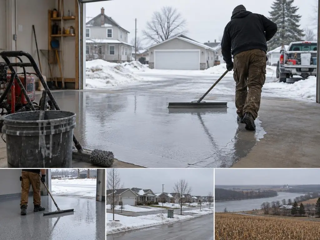 Garage Floor Coating in Cedar Rapids, IA